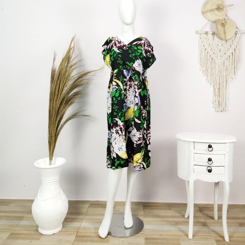 Daster Bali Lengan Pendek Model Aisya