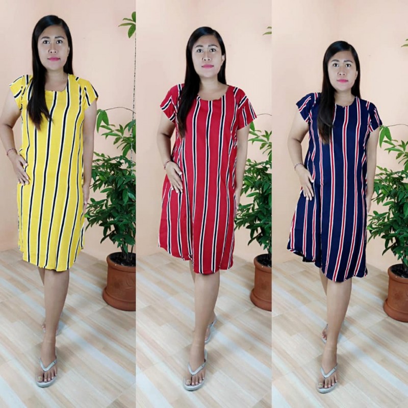 Daster Payung Motif Salur