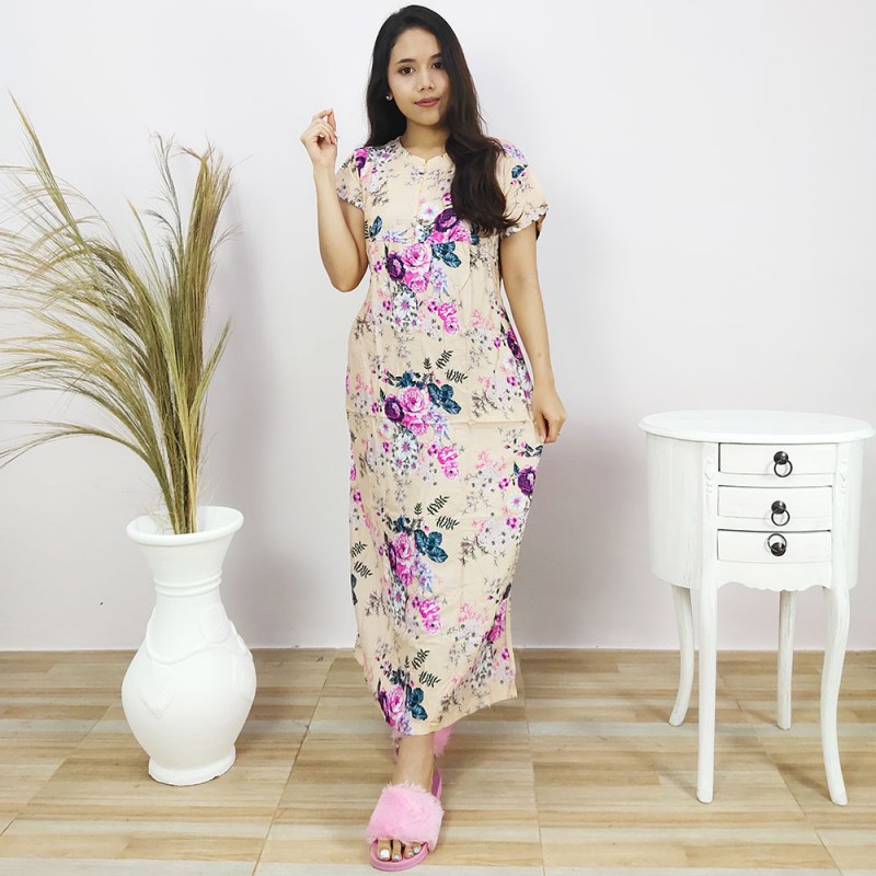 Daster Panjang Katun Rayon Model Lalita