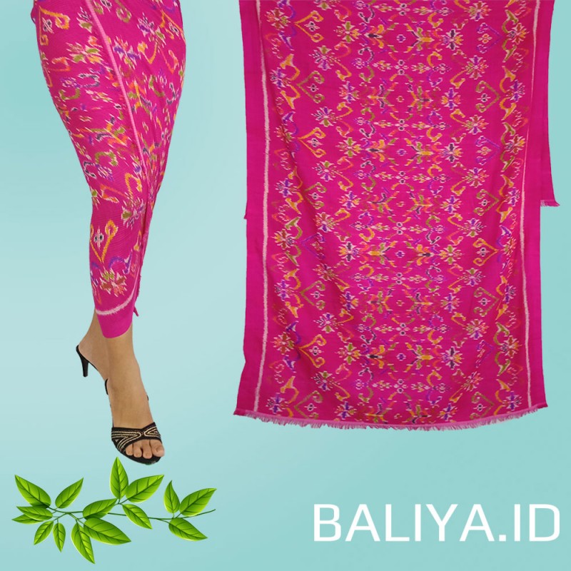 Sutra Mastuli warna pink