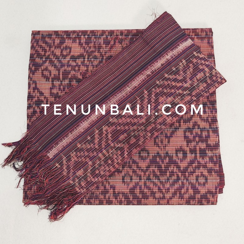 endek catri burgundy