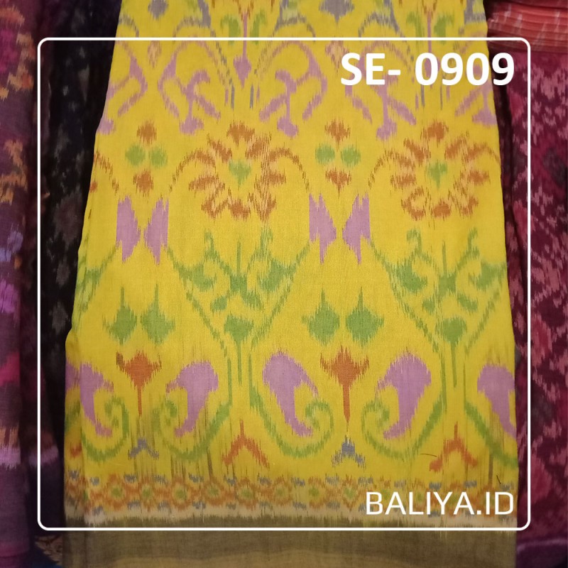 seragam endek bali Warna Kuning