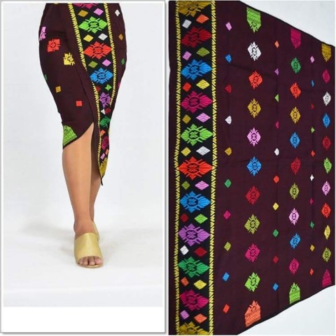 tenun songket negara coklat